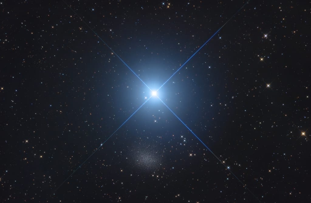 Regulus and the Dwarf Galaxy Regulus and the Dwarf Galaxy
