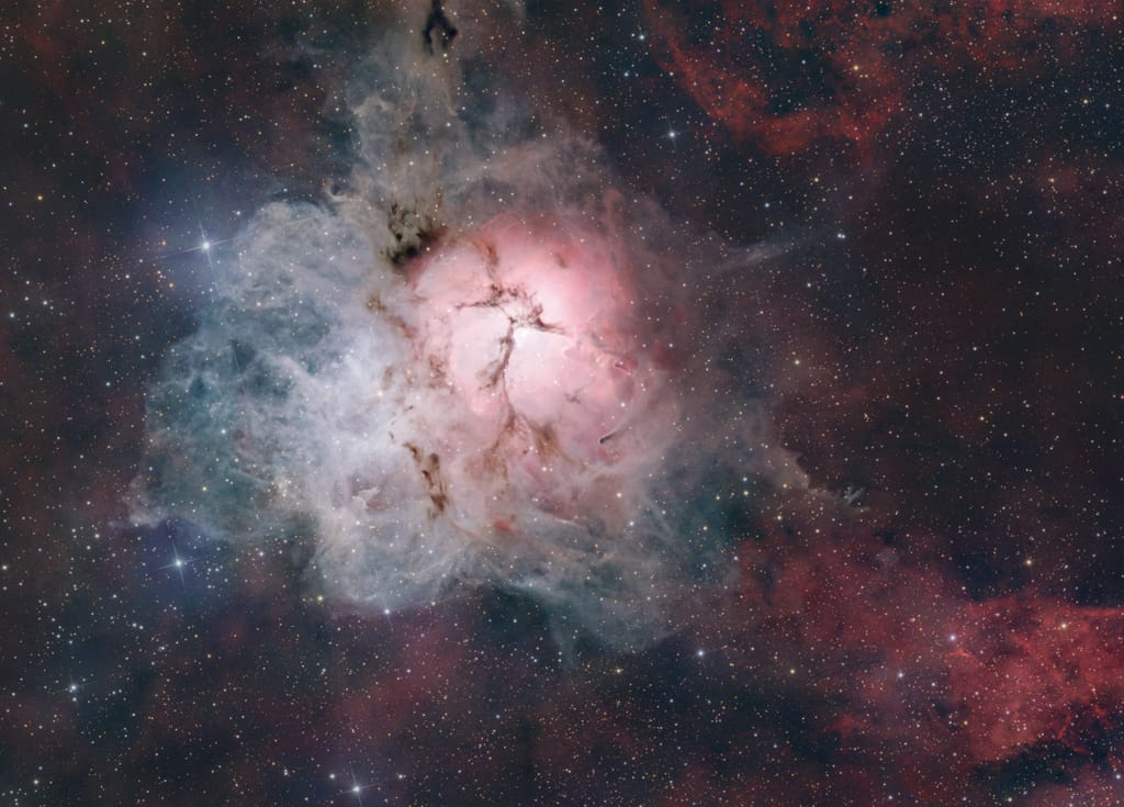 The Light, Dark, and Dusty Trifid The Light, Dark, and Dusty Trifid