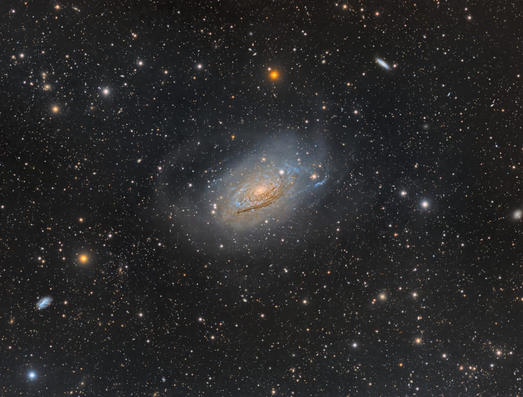 Curly Spiral Galaxy M63 Curly Spiral Galaxy M63