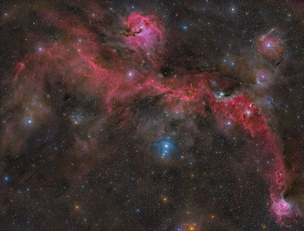 The Seagull Nebula The Seagull Nebula