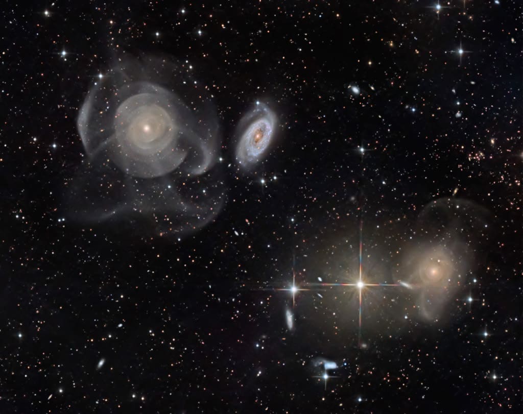 Shell Galaxies in Pisces Shell Galaxies in Pisces