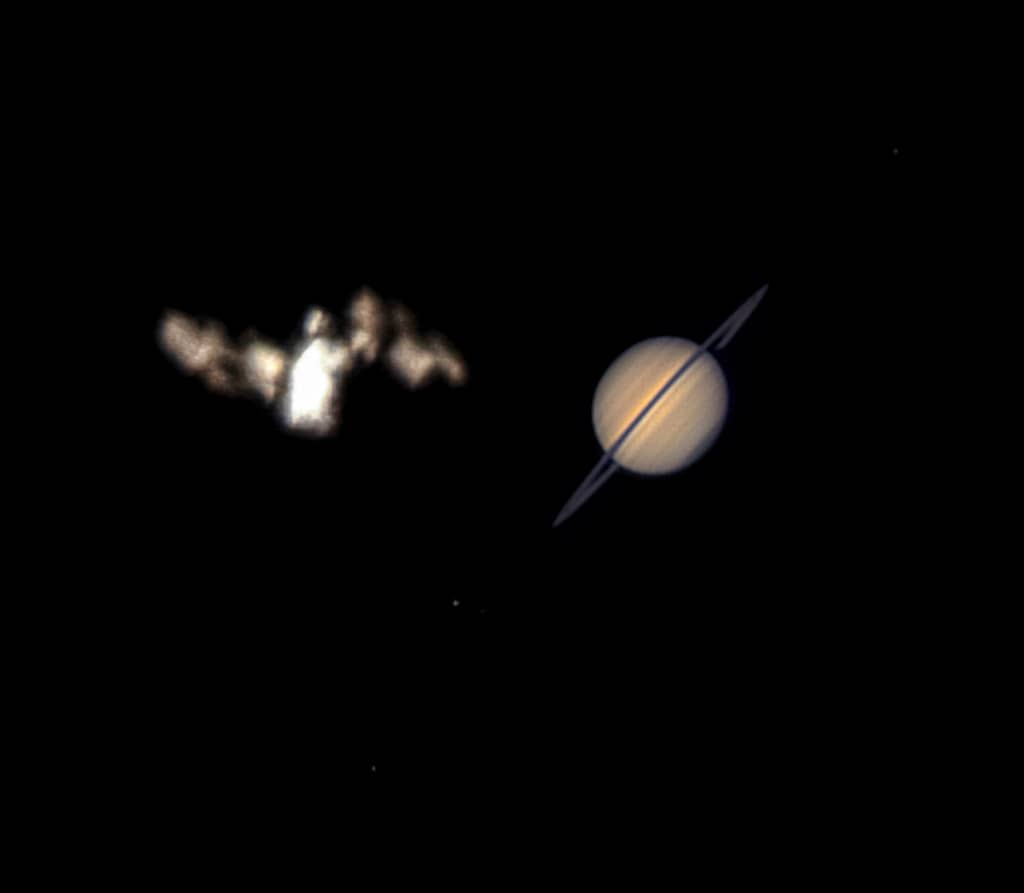 ISS Meets Saturn ISS Meets Saturn