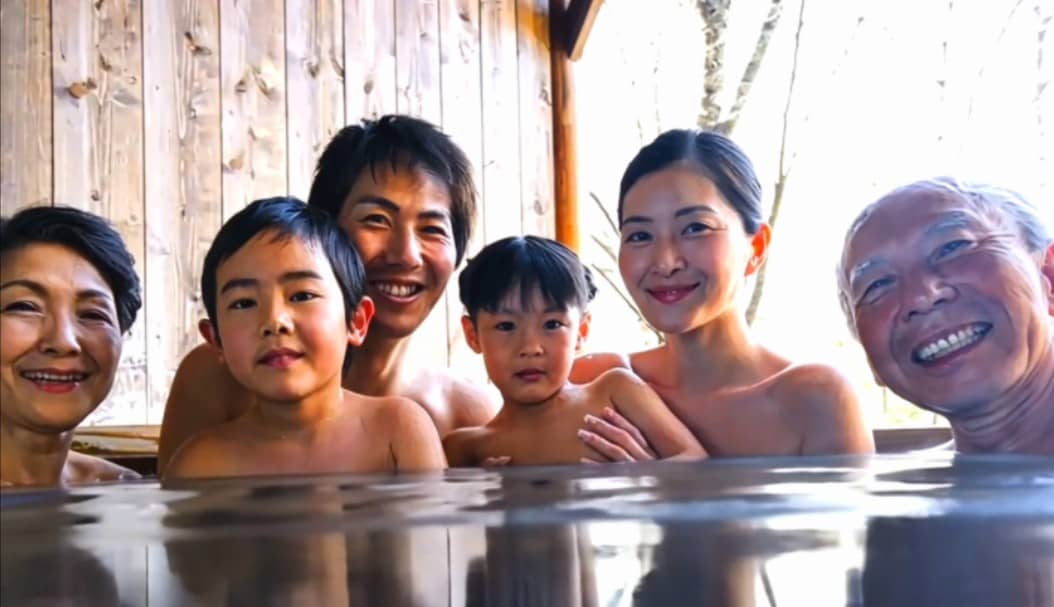小日子 亲子混浴 三代同堂～