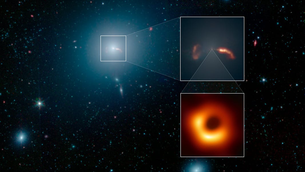 The Galaxy, the Jet, and a Famous Black Hole The Galaxy, the Jet, and a Famous Black Hole
