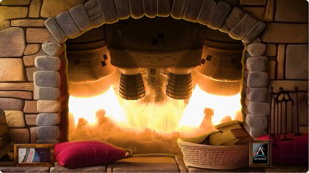 Rocket Engine Fireplace Rocket Engine Fireplace