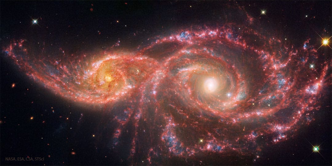 Colliding Spiral Galaxies from Webb and Hubble Colliding Spiral Galaxies from Webb and Hubble
