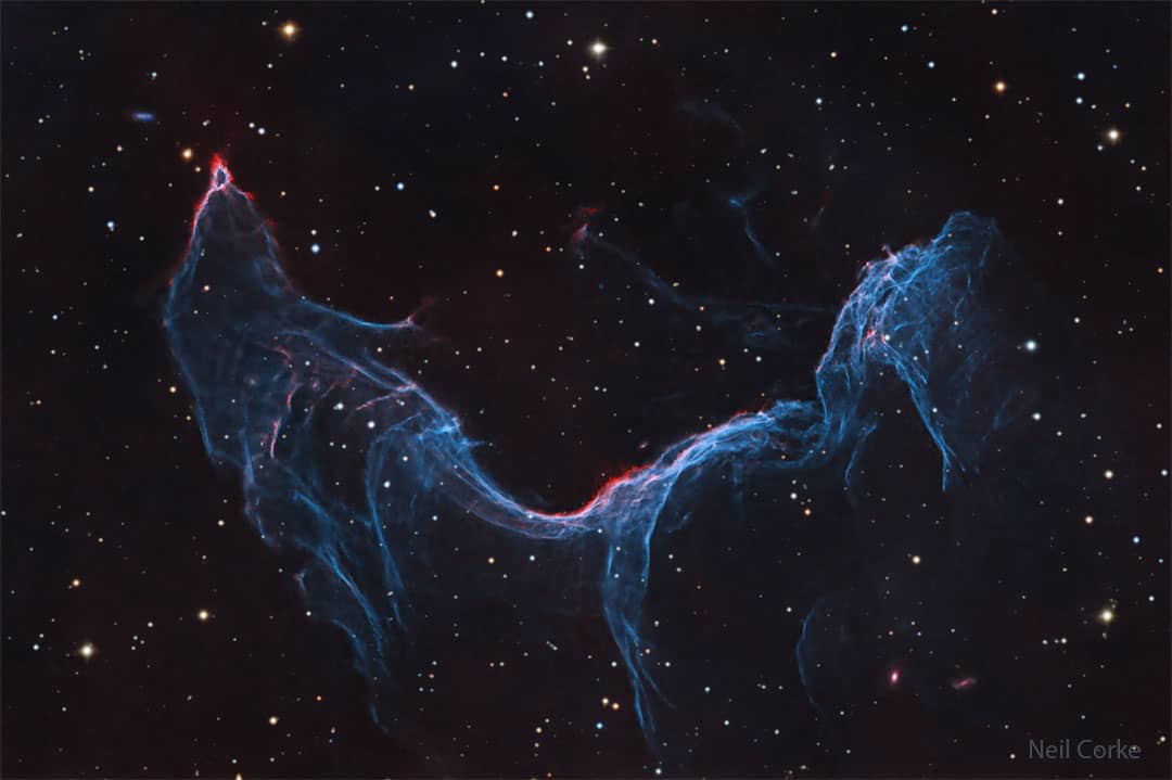 The Mermaid Nebula Supernova Remnant The Mermaid Nebula Supernova Remnant