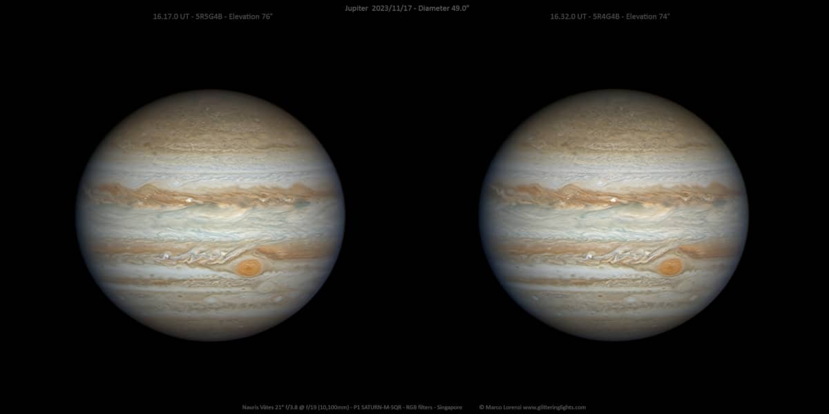 Stereo Jupiter near Opposition Stereo Jupiter near Opposition