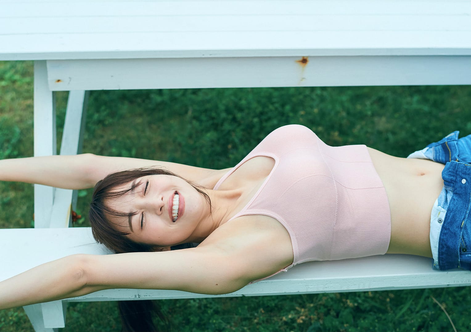 G 鷲見玲奈 081-090 グラビア・水着画像