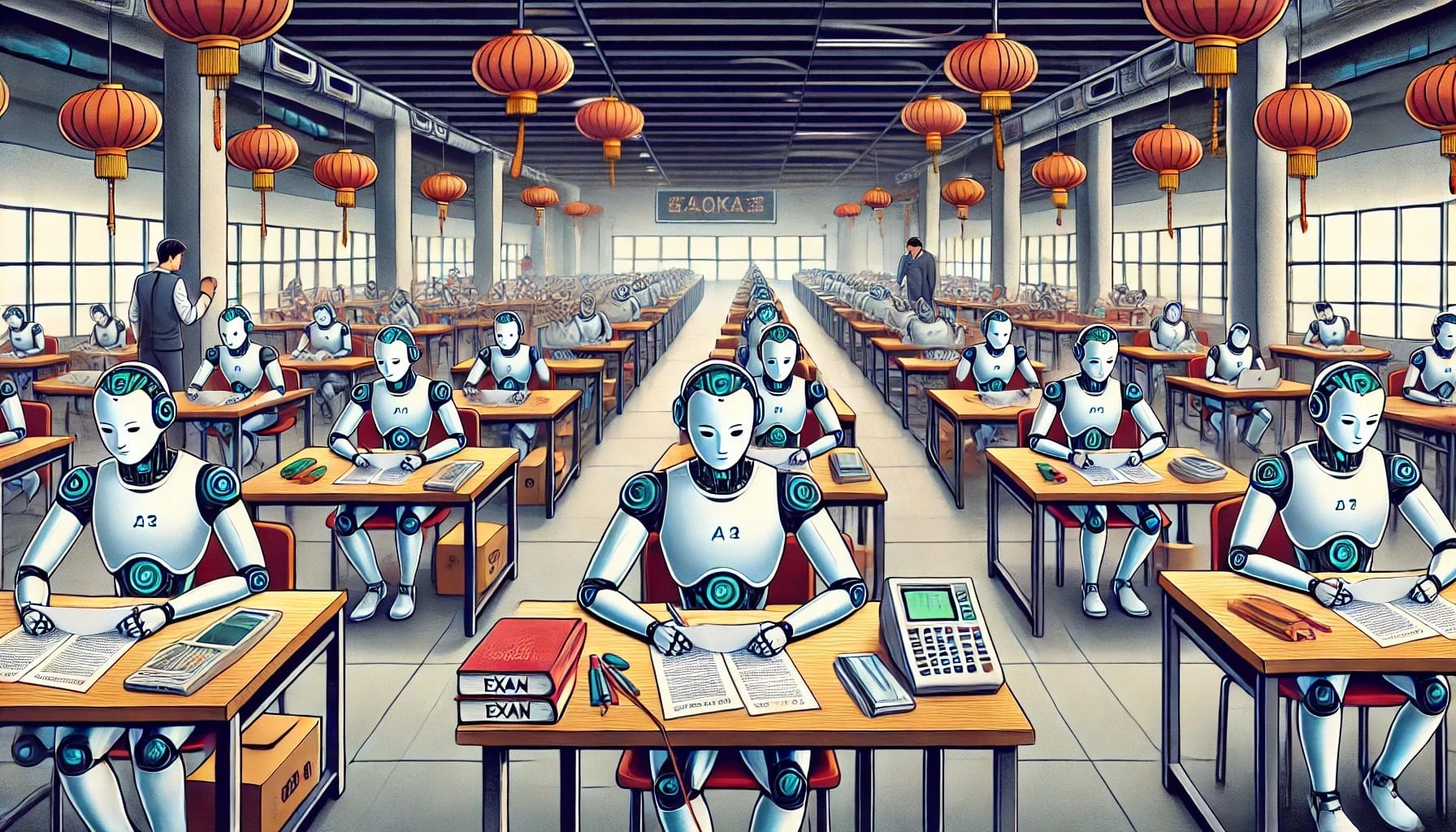 首个 AI 高考评测结果发布 GPT-4o名列第二 首个 AI 高考评测结果发布 GPT-4o名列第二
