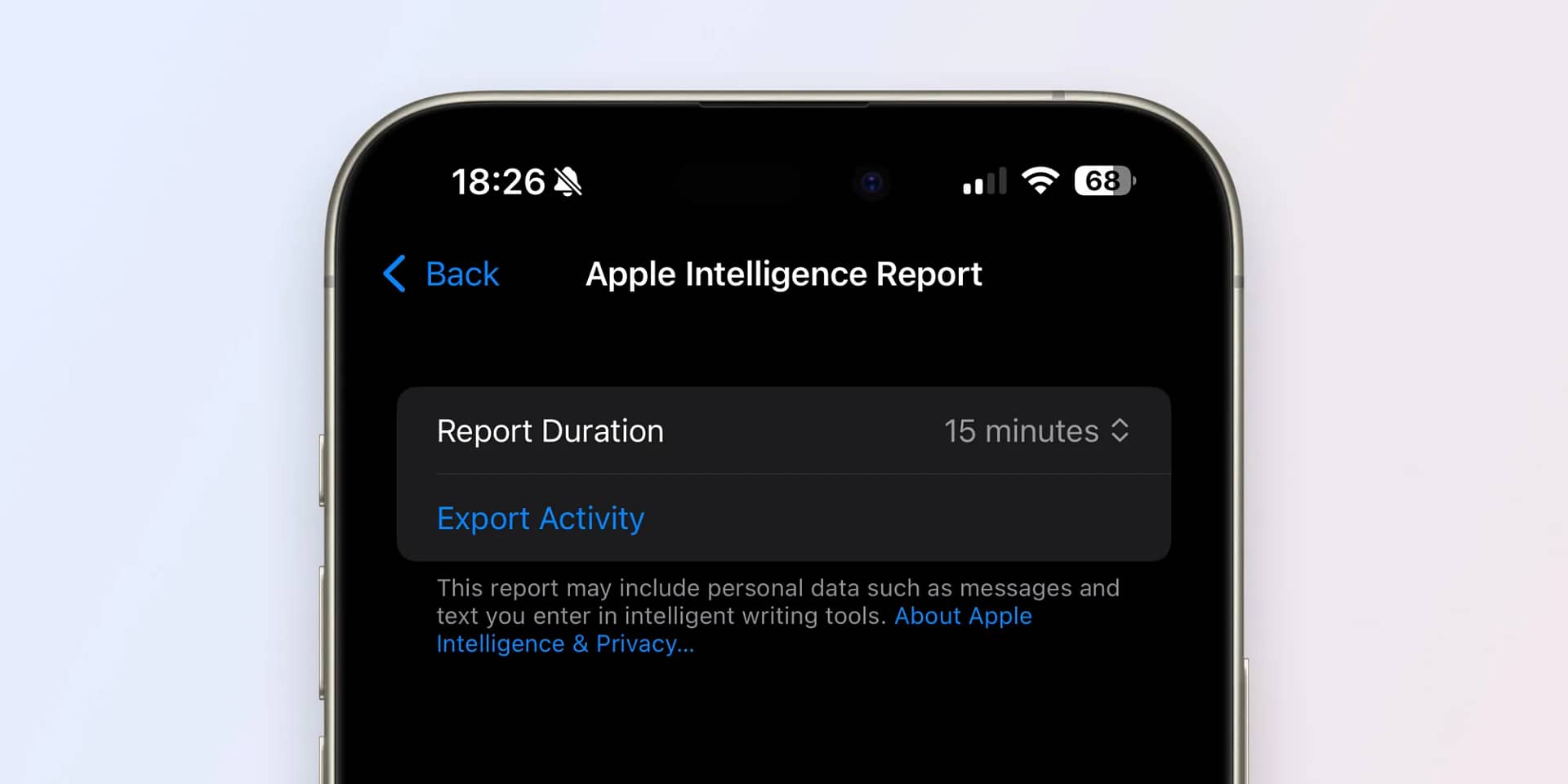 苹果 Apple Intelligence 为用户提供详细的隐私报告 供用户查看AI调用情况 苹果 Apple Intelligence 为用户提供详细的隐私报告 供用户查看AI调用情况