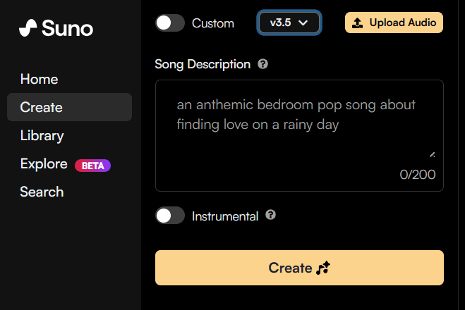 Suno发布音频输入功能 用户可以使用任何声音随时随地创作歌曲 Suno发布音频输入功能 用户可以使用任何声音随时随地创作歌曲