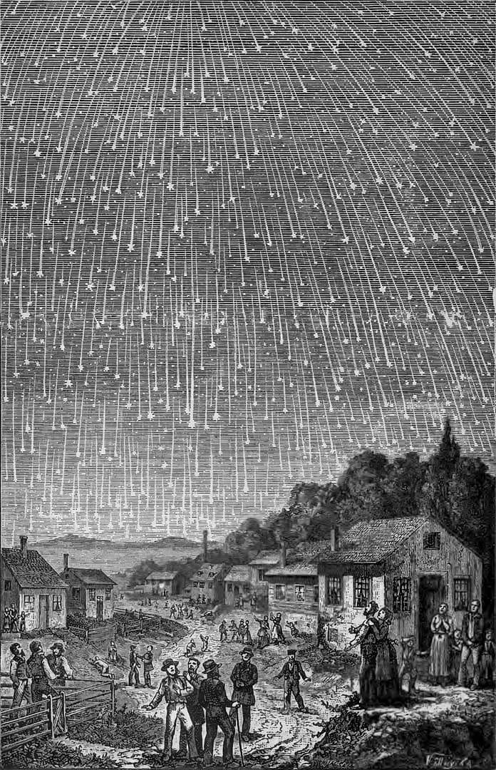 The Great Meteor Storm of 1833 The Great Meteor Storm of 1833