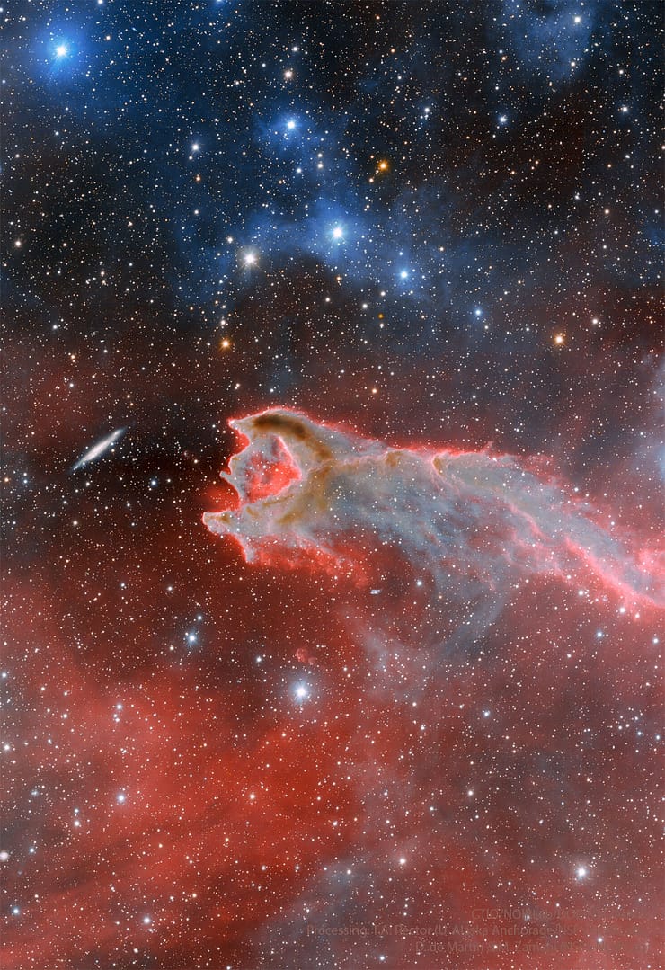 CG4: The Globule and the Galaxy CG4: The Globule and the Galaxy