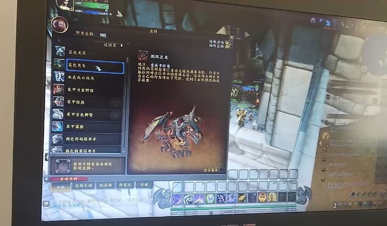 我妈说我可以继承她魔兽账号了