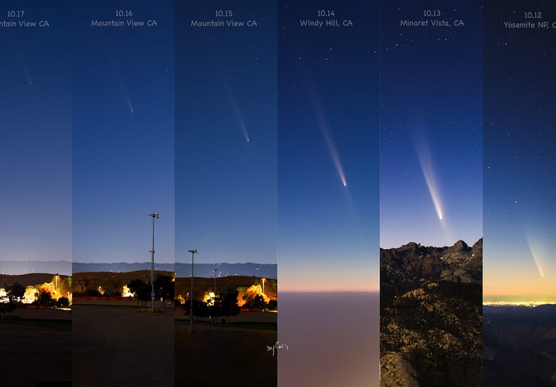 Comet Tsuchinshan ATLAS Flys Away Comet Tsuchinshan ATLAS Flys Away