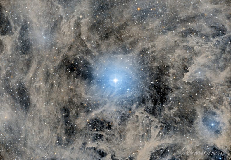 North Star: Polaris and Surrounding Dust North Star: Polaris and Surrounding Dust