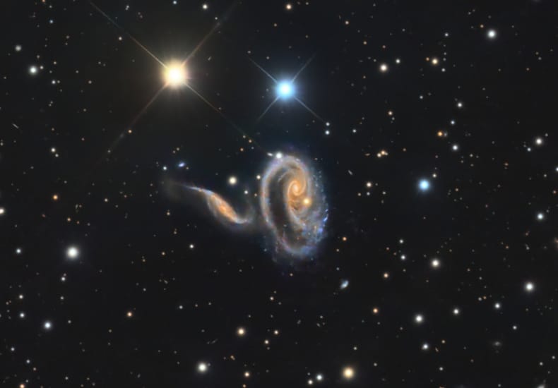Peculiar Galaxies of Arp 273