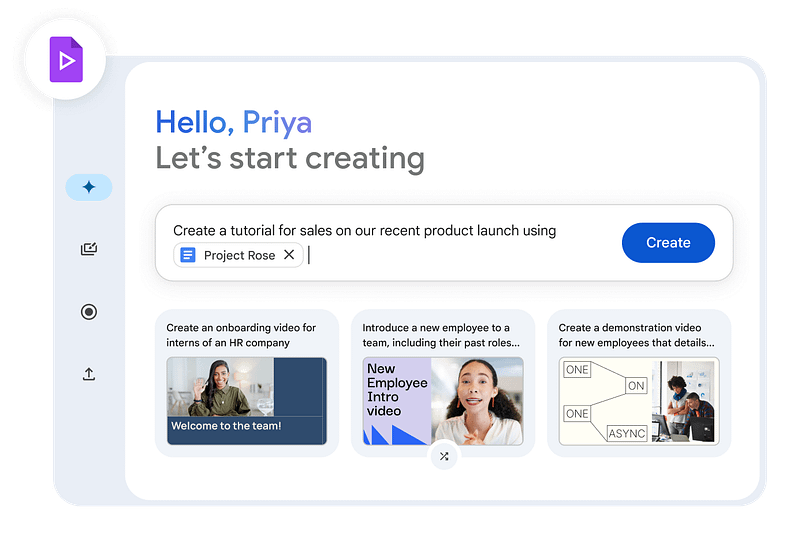 Google 正式推出 Gemini AI 驱动的视频演示应用 Vids 通过简单提示即可生成视频演示 Google 正式推出 Gemini AI 驱动的视频演示应用 Vids 通过简单提示即可生成视频演示