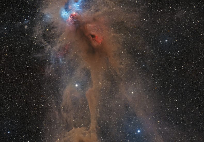 NGC 6727: The Rampaging Baboon Nebula NGC 6727: The Rampaging Baboon Nebula