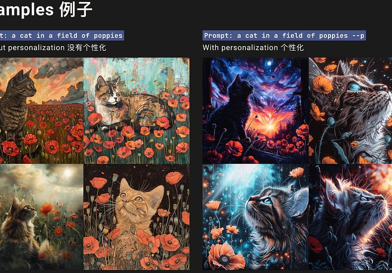 Midjourney 推出 Personalization 功能 Midjourney会记住你的艺术喜好 Midjourney 推出 Personalization 功能 Midjourney会记住你的艺术喜好