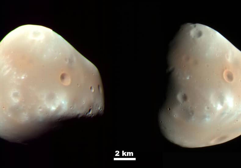 Small Moon Deimos