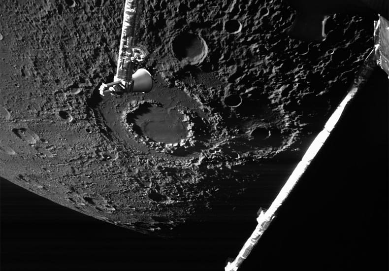 Mercurys Vivaldi Crater from BepiColombo Mercurys Vivaldi Crater from BepiColombo