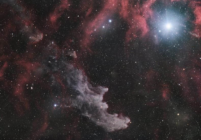Rigel and the Witch Head Nebula Rigel and the Witch Head Nebula