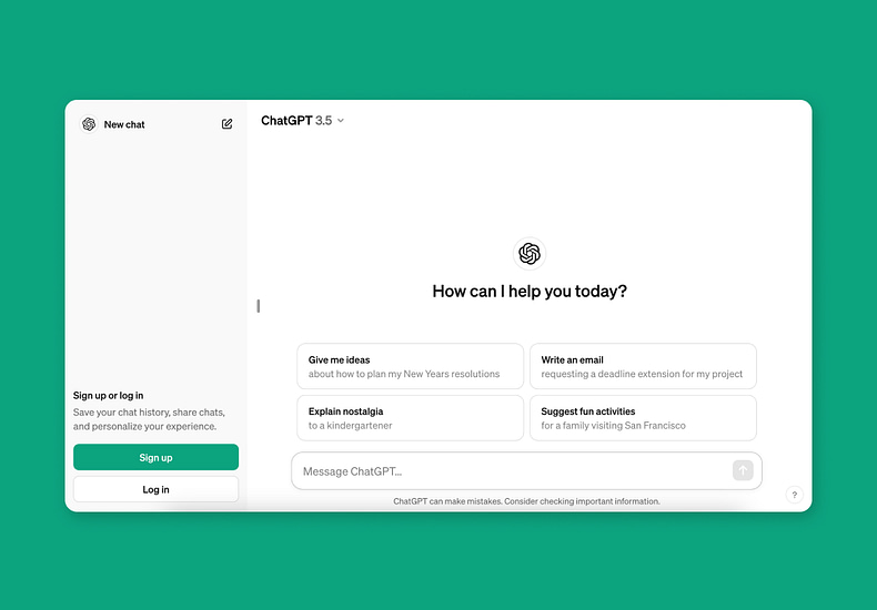 Start using ChatGPT instantly