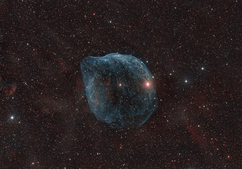 Sharpless 308: The Dolphin Head Nebula Sharpless 308: The Dolphin Head Nebula