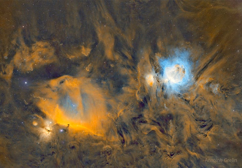Horsehead and Orion Nebulas Horsehead and Orion Nebulas