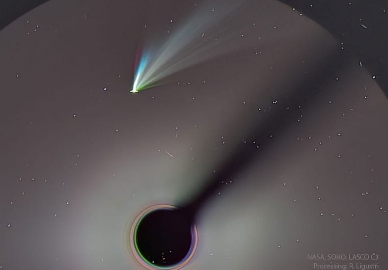 Comet ATLAS Rounds the Sun