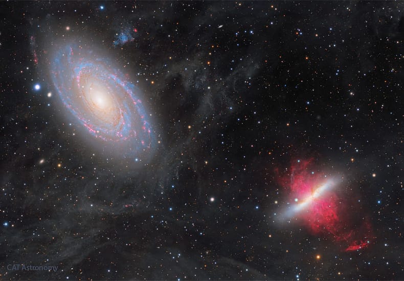 Galaxy Wars: M81 versus M82