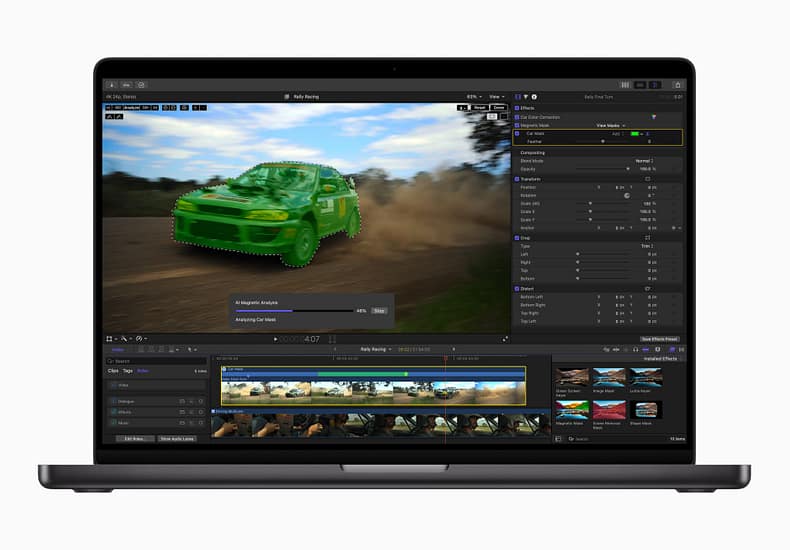 苹果发布 Final Cut Pro 11 新增多项AI功能 自动抠图和自动生成字幕 苹果发布 Final Cut Pro 11 新增多项AI功能 自动抠图和自动生成字幕