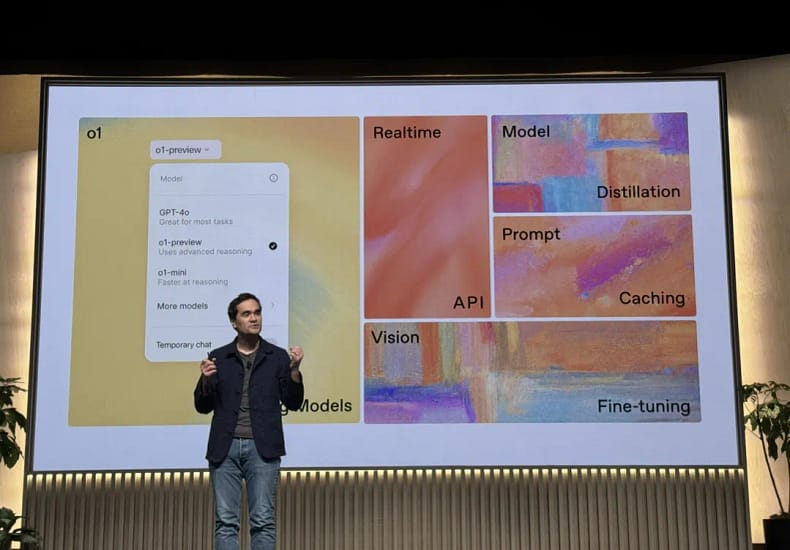 OpenAI 旧金山开发者大会发布五大创新功能 实时语音、视觉微调、模型蒸馏… OpenAI 旧金山开发者大会发布五大创新功能 实时语音、视觉微调、模型蒸馏…