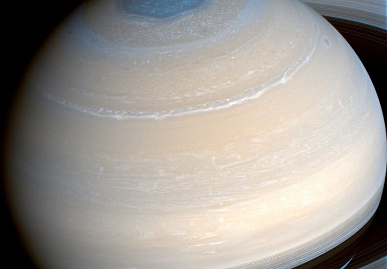 Saturn in Infrared from Cassini Saturn in Infrared from Cassini