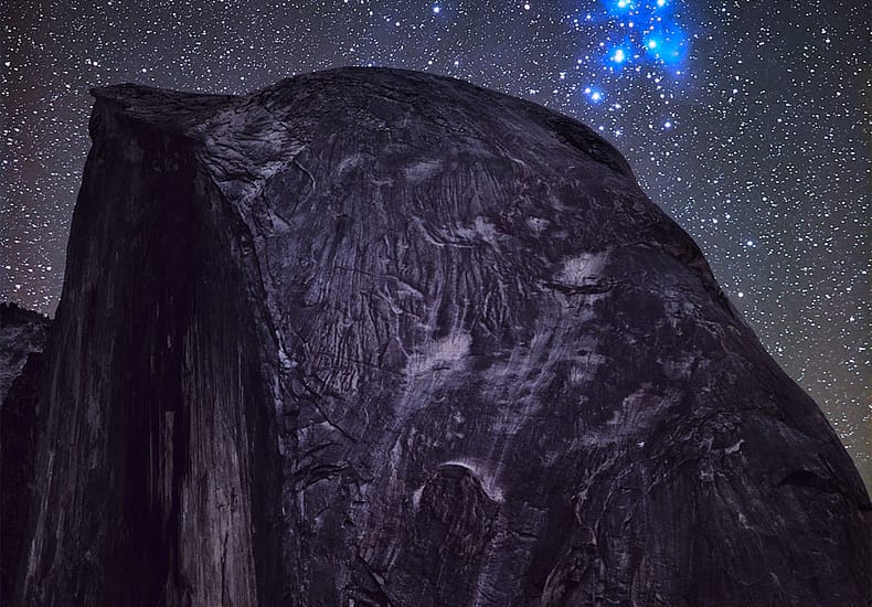 Pleiades over Half Dome Pleiades over Half Dome