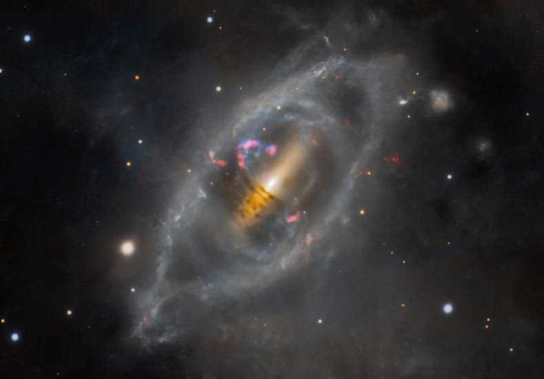 NGC 2685: The Helix Galaxy NGC 2685: The Helix Galaxy