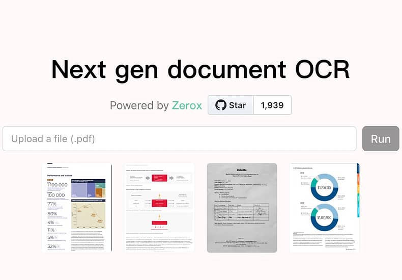 Zerox :一个简单易用的GPT OCR 工具 可将 PDF、DOCX 等文件转换为 Markdown 格式 Zerox :一个简单易用的GPT OCR 工具 可将 PDF、DOCX 等文件转换为 Markdown 格式