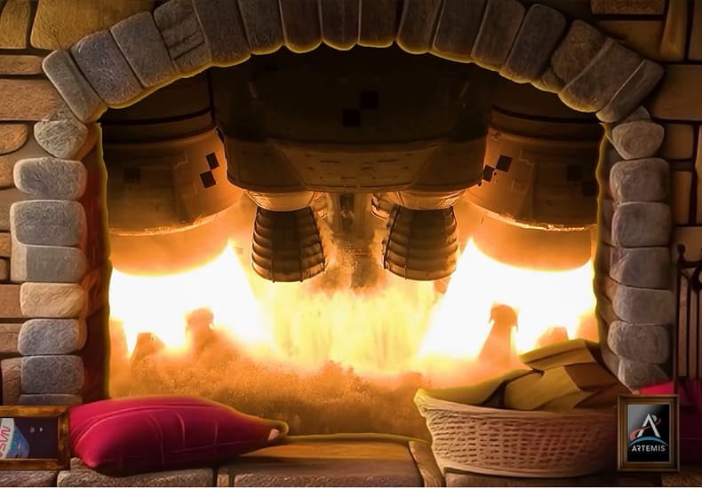 Rocket Engine Fireplace Rocket Engine Fireplace