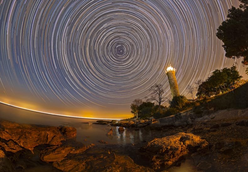 Savudrija Star Trails