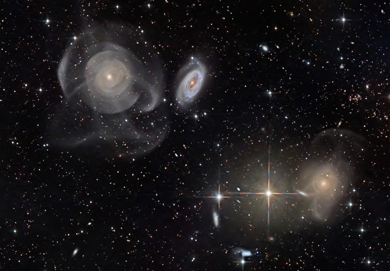 Shell Galaxies in Pisces Shell Galaxies in Pisces