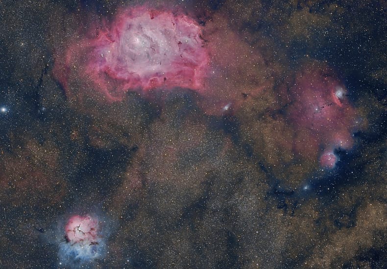 A Sagittarius Triplet A Sagittarius Triplet