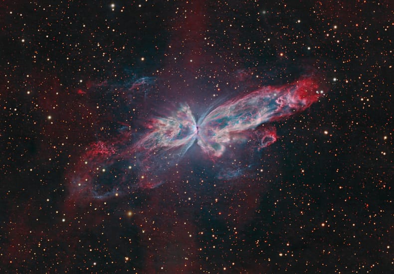 NGC 6302: The Butterfly Nebula NGC 6302: The Butterfly Nebula