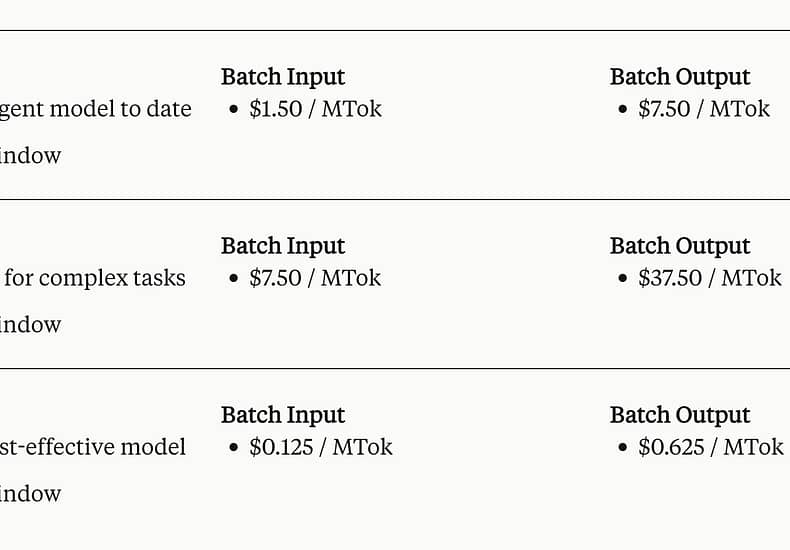 Anthropic 推出的 Message Batches API 可以批量处理大量请求 价格便宜50% Anthropic 推出的 Message Batches API 可以批量处理大量请求 价格便宜50%
