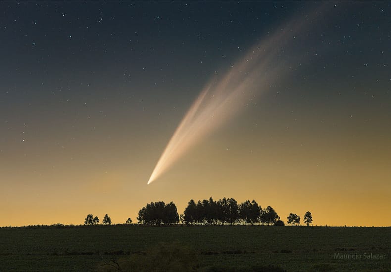 Comet G3 ATLAS over Uruguay Comet G3 ATLAS over Uruguay