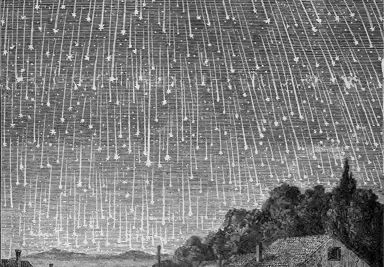 The Great Meteor Storm of 1833 The Great Meteor Storm of 1833