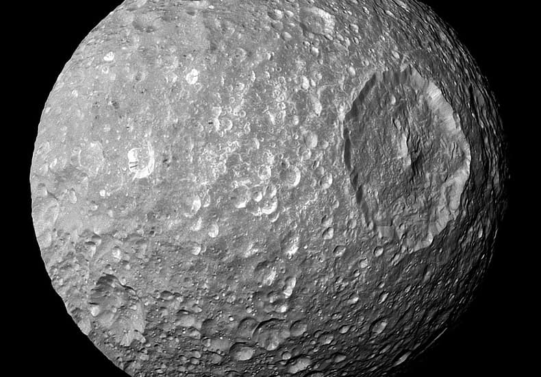Mimas: Small Moon with a Big Crater Mimas: Small Moon with a Big Crater