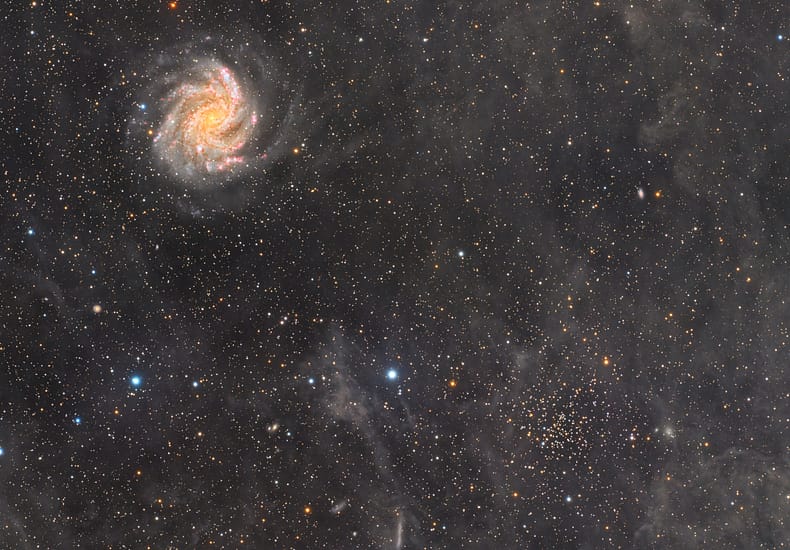 NGC 6946 and NGC 6939