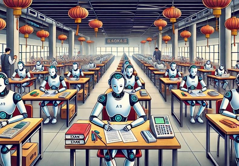 首个 AI 高考评测结果发布 GPT-4o名列第二 首个 AI 高考评测结果发布 GPT-4o名列第二